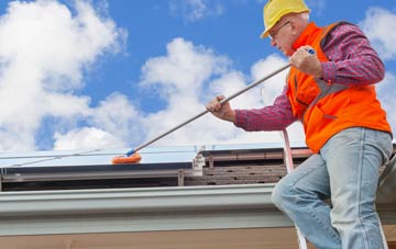 Little Milton soft wash roof cleaning